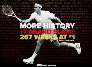 Roger Federer establece el récord de más semanas como número 1 roger federer wilson